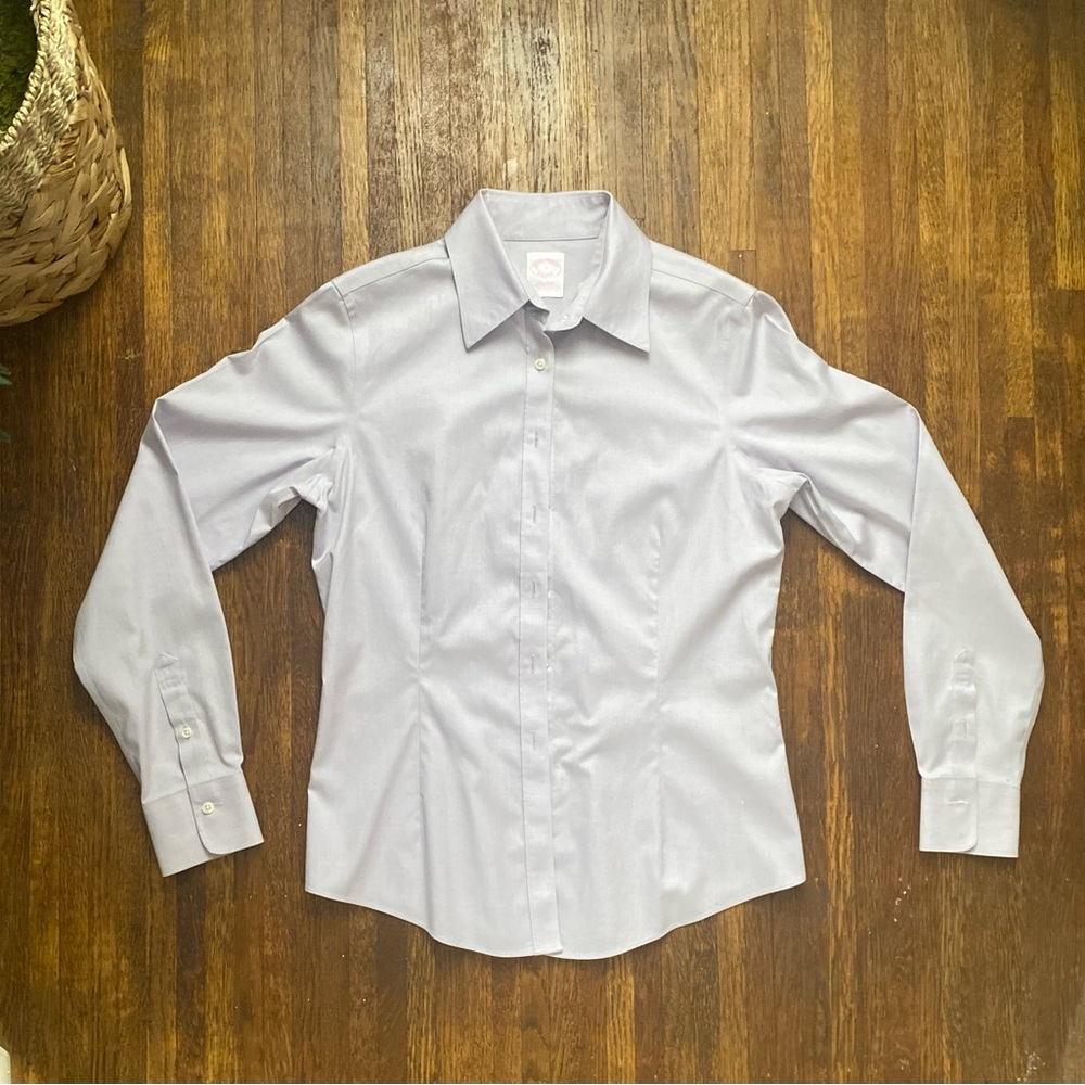 Women’s Brooks Brothers Lavender Button Down
